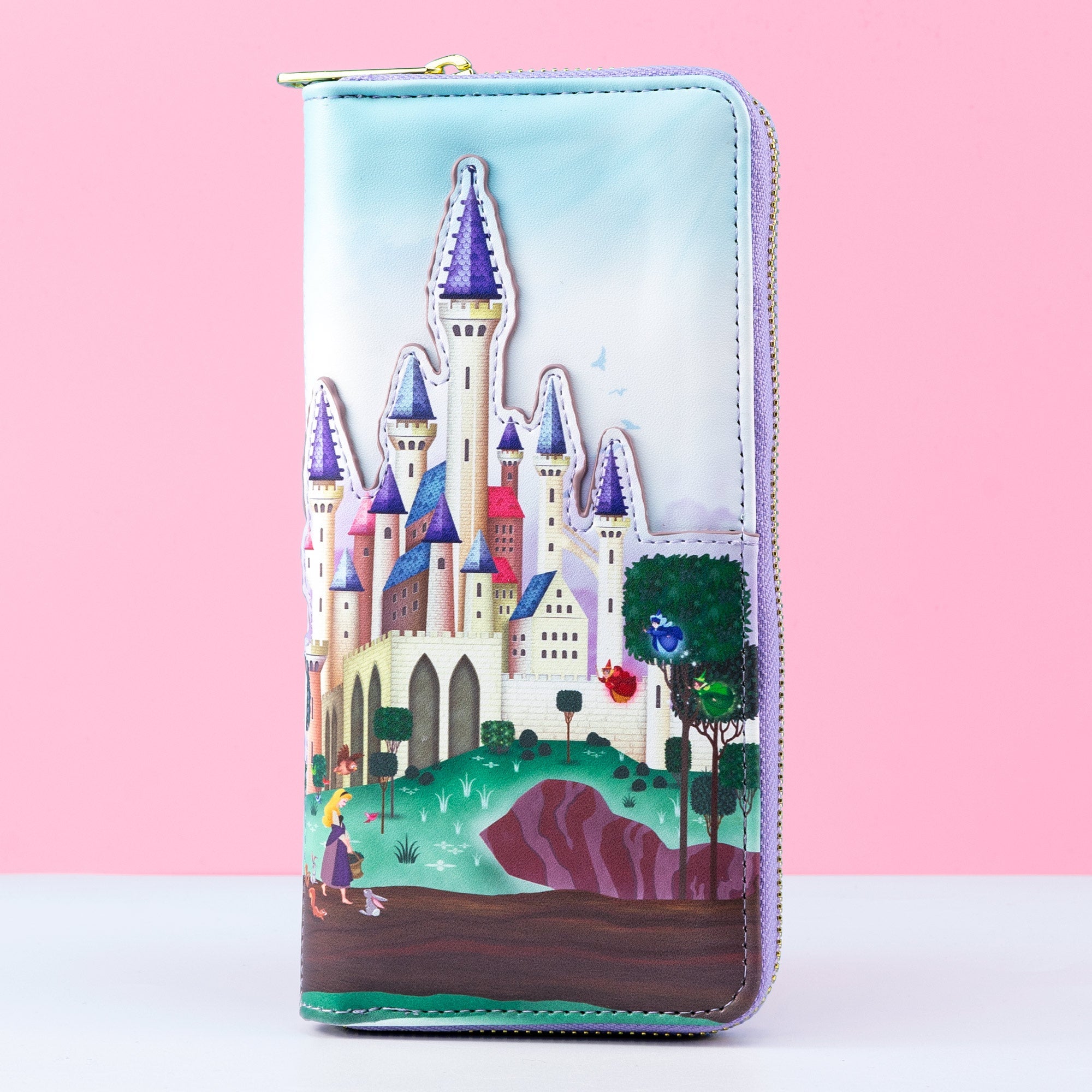 Loungefly x Disney Sleeping Beauty Aurora's Castle Purse - GeekCore