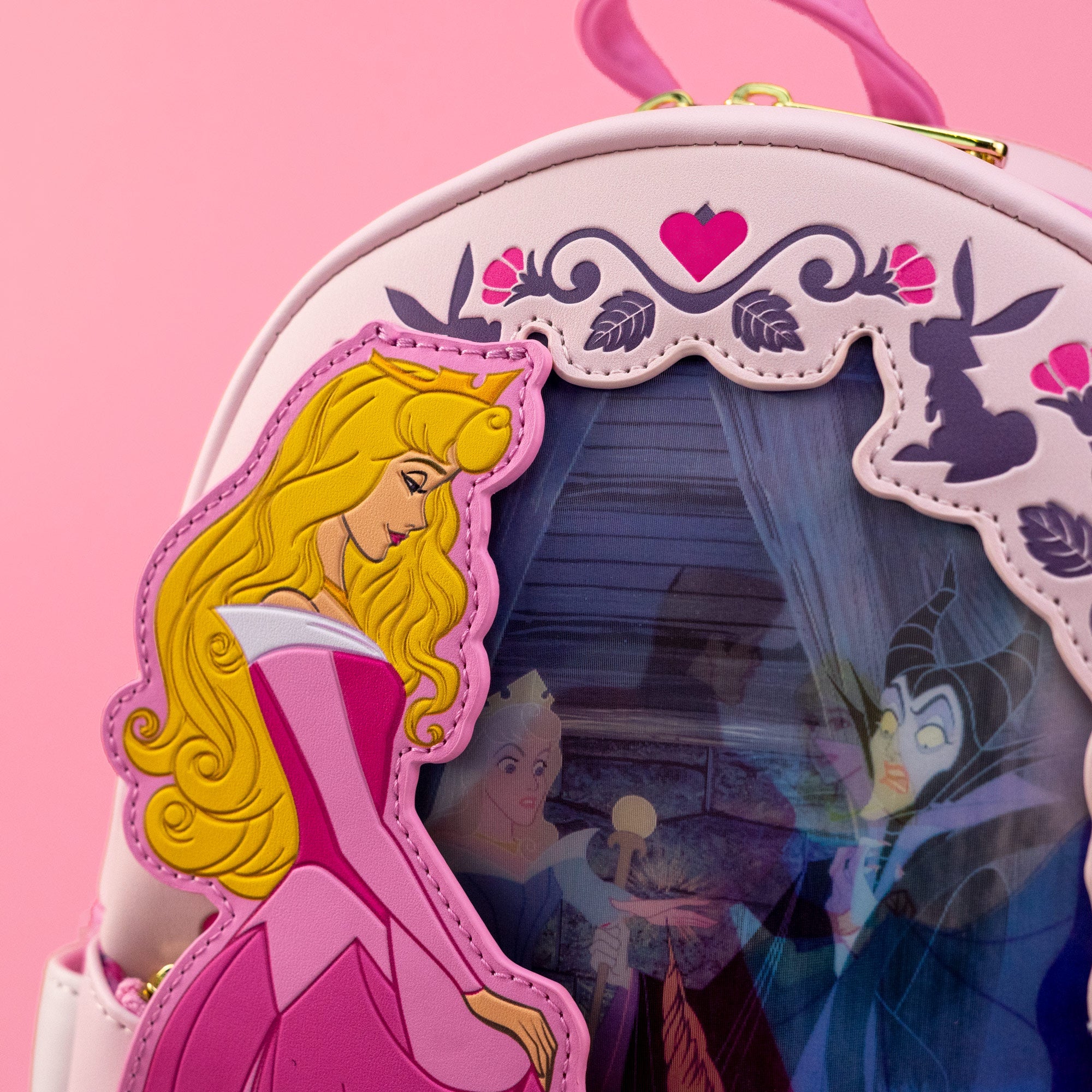 Loungefly x Disney Sleeping Beauty Lenticular Mini Backpack - GeekCore