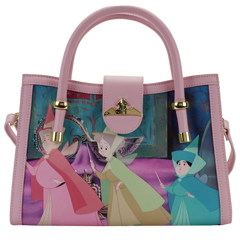 Loungefly x Disney Sleeping Beauty Princess Scene Crossbody Bag - GeekCore