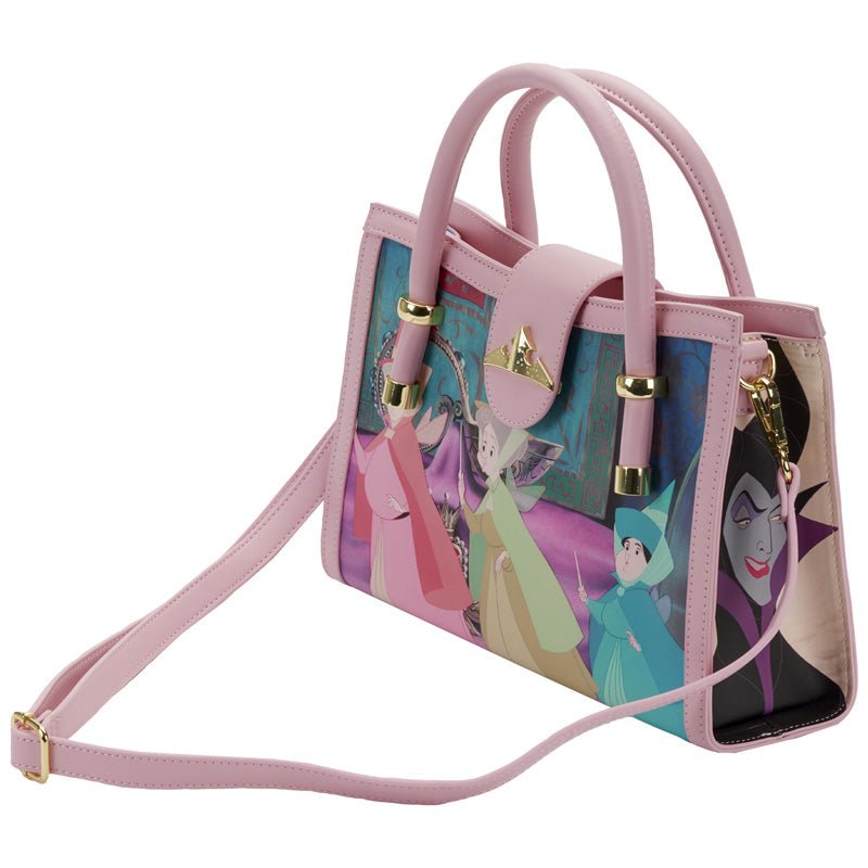 Loungefly x Disney Sleeping Beauty Princess Scene Crossbody Bag - GeekCore