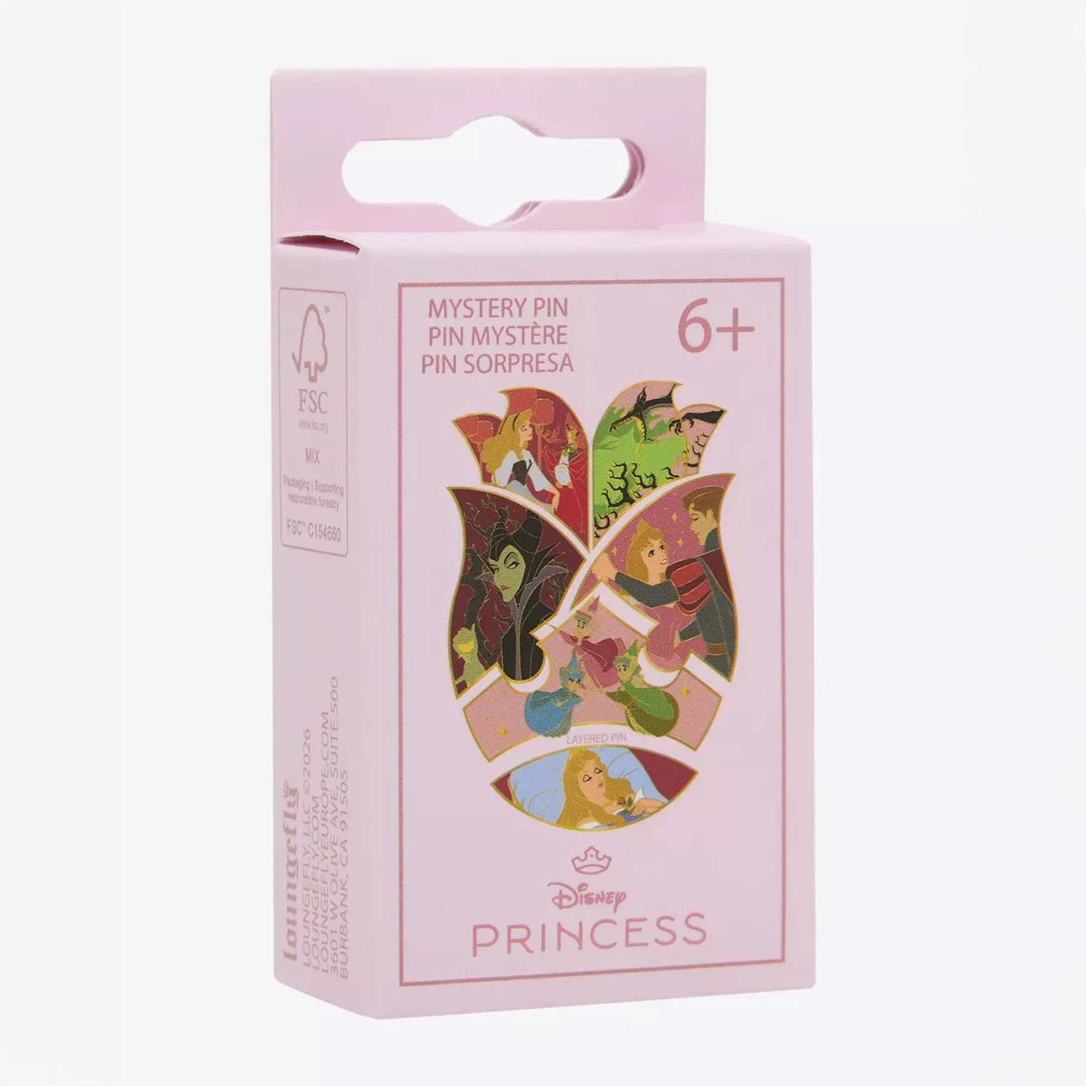Loungefly x Disney Sleeping Beauty Puzzle Blind Box Mystery Pin - GeekCore