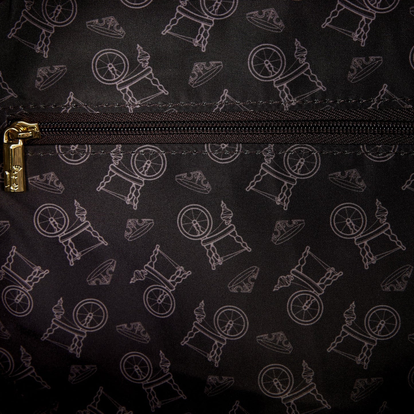 Loungefly x Disney Sleeping Beauty Spinning Wheel Mini Backpack - GeekCore