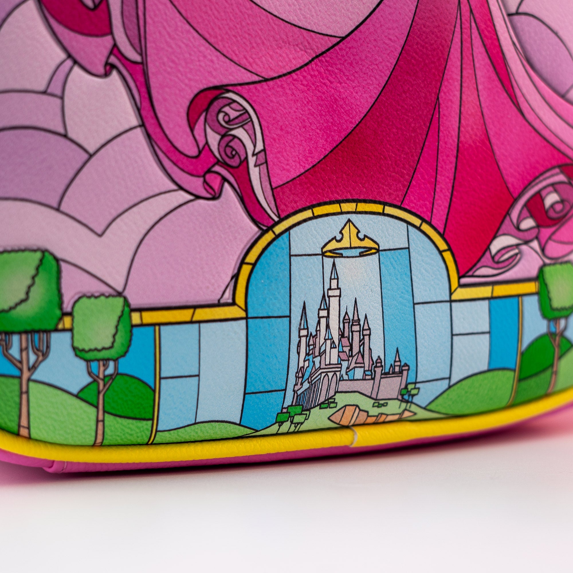 Loungefly x Disney Sleeping Beauty Stained Glass Mini Backpack - GeekCore