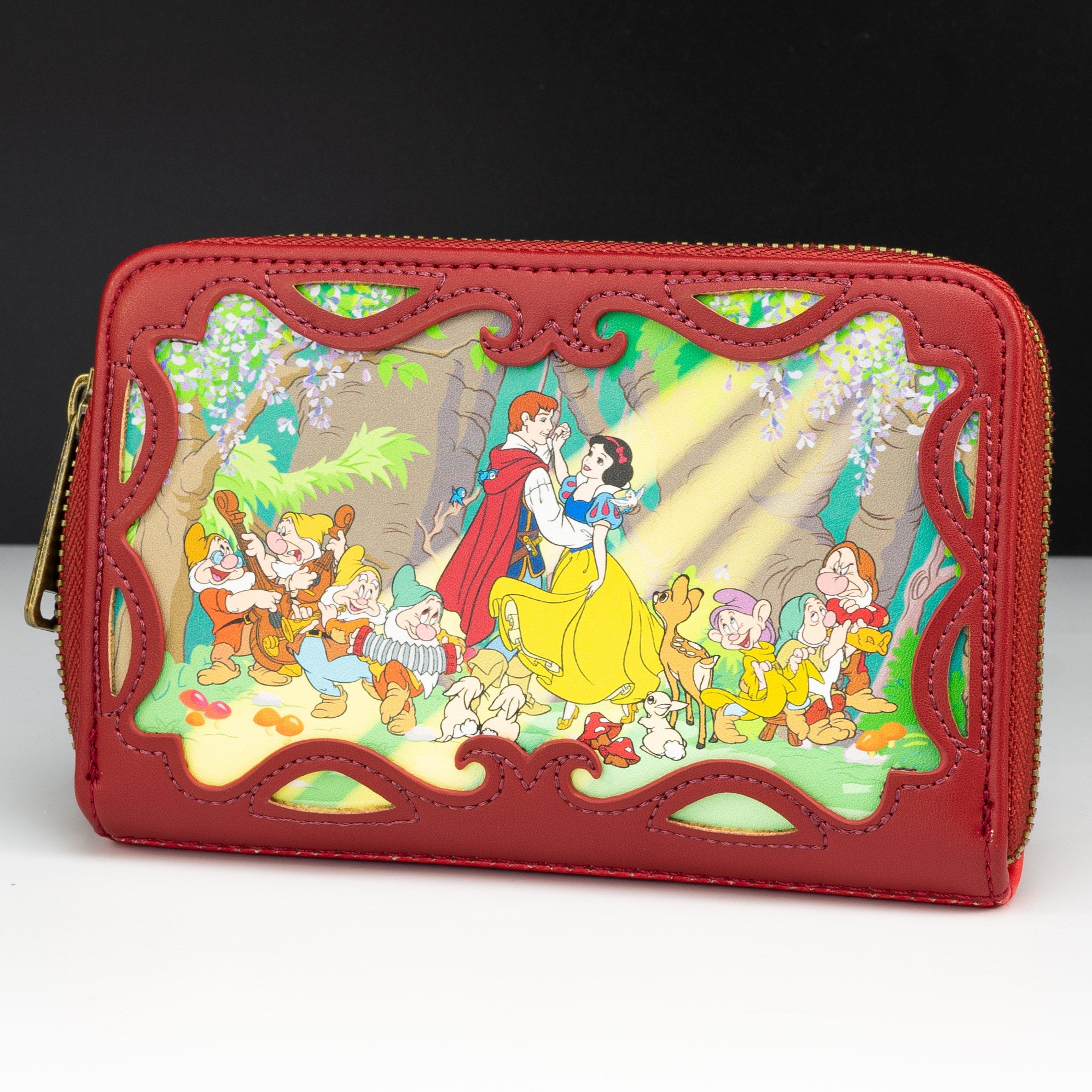 Loungefly x Disney Snow White and the Seven Dwarfs Die Cut Window Purse - GeekCore