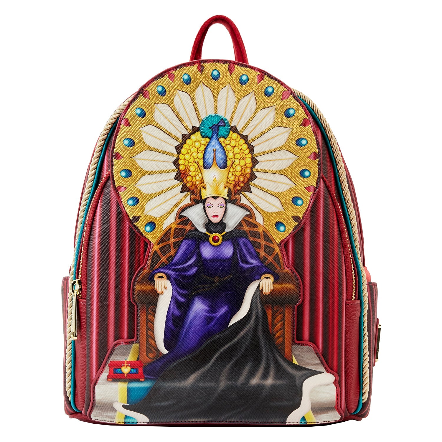 Loungefly x Disney Snow White Evil Queen Throne Mini Backpack - GeekCore