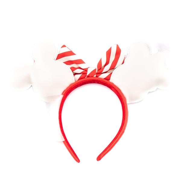 Loungefly x Disney Snowman Mickey and Minnie Mouse Headband - GeekCore