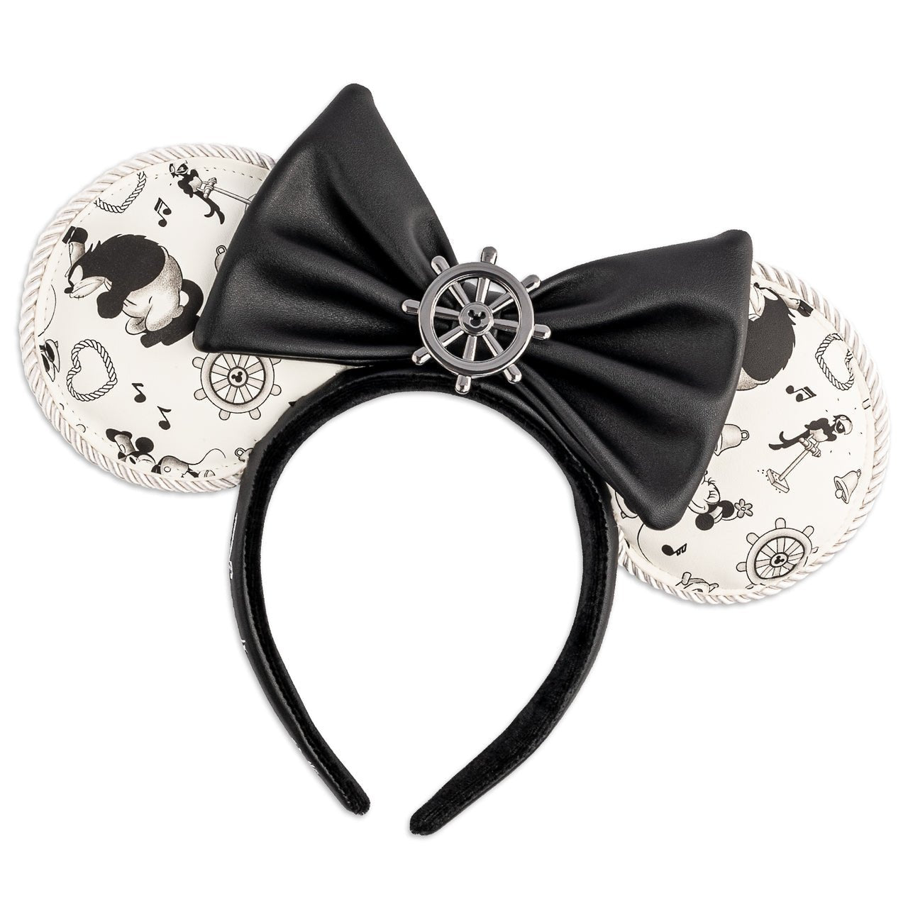 Loungefly x Disney Steamboat Willie Bow Headband - GeekCore