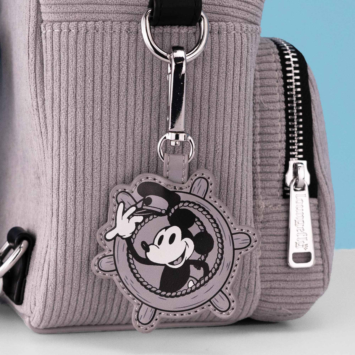 Loungefly x Disney Steamboat Willie Convertible Mini Backpack - GeekCore