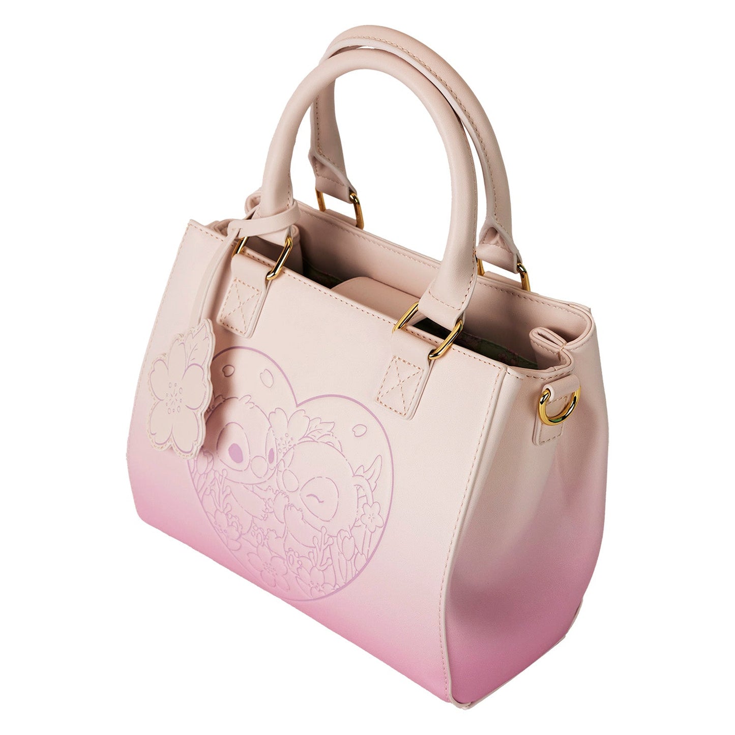 Loungefly x Disney Stitch Cherry Blossom Crossbody Bag - GeekCore