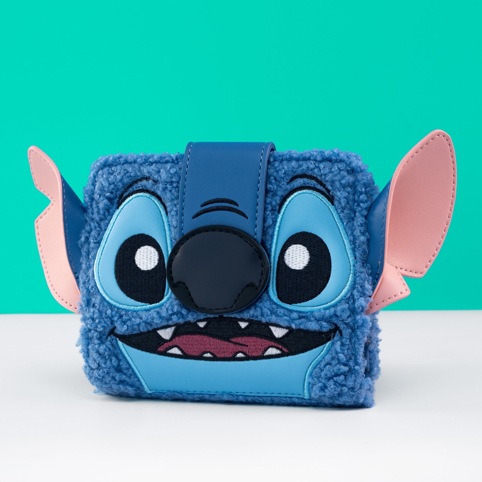 Loungefly x Disney Stitch Cosplay Plush Wallet - GeekCore