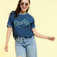 Loungefly x Disney Stitch Embroidered Sporty Tee - GeekCore