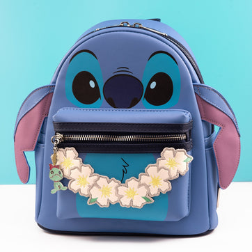 Loungefly x Disney Stitch Floral Collection Cosplay Mini Backpack - GeekCore