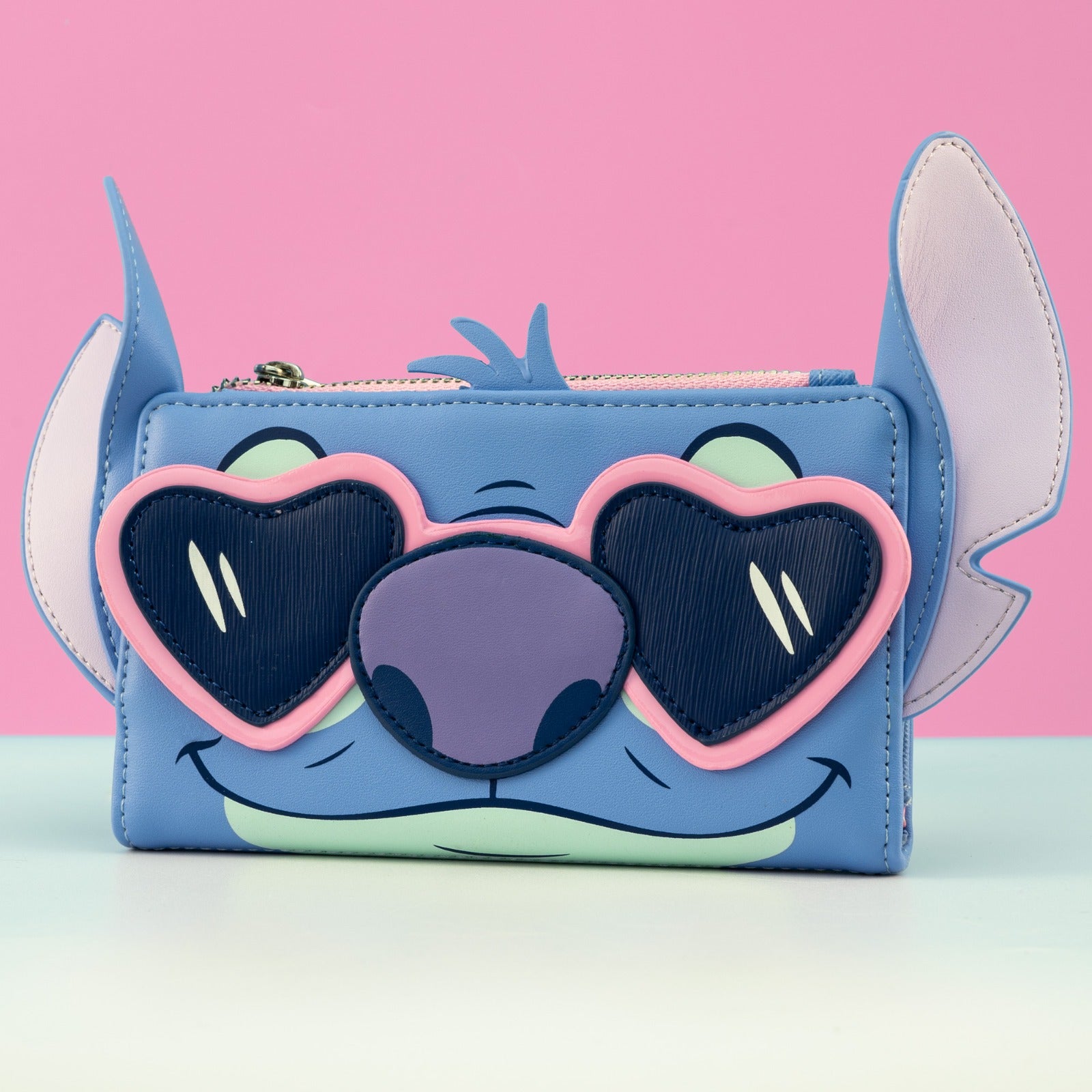 Loungefly x Disney Stitch Heart Sunglasses Purse - GeekCore