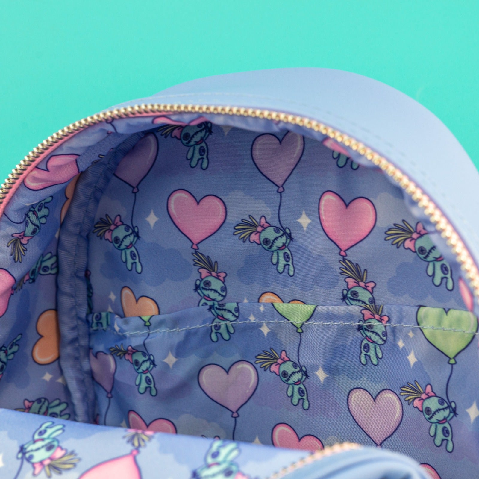 Loungefly x Disney Stitch Holding Heart Cosplay Mini Backpack - GeekCore