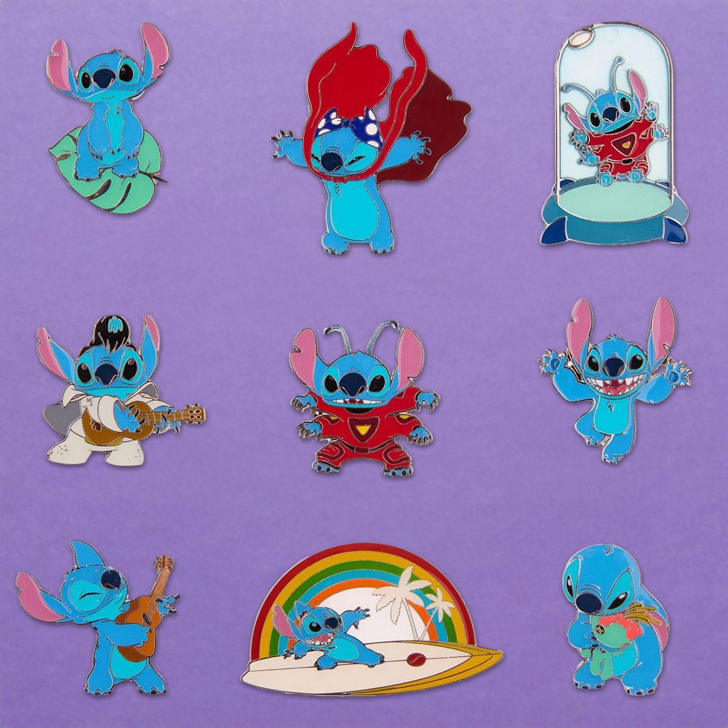Loungefly x Disney Stitch Icon Blind Box Mystery Pin - GeekCore