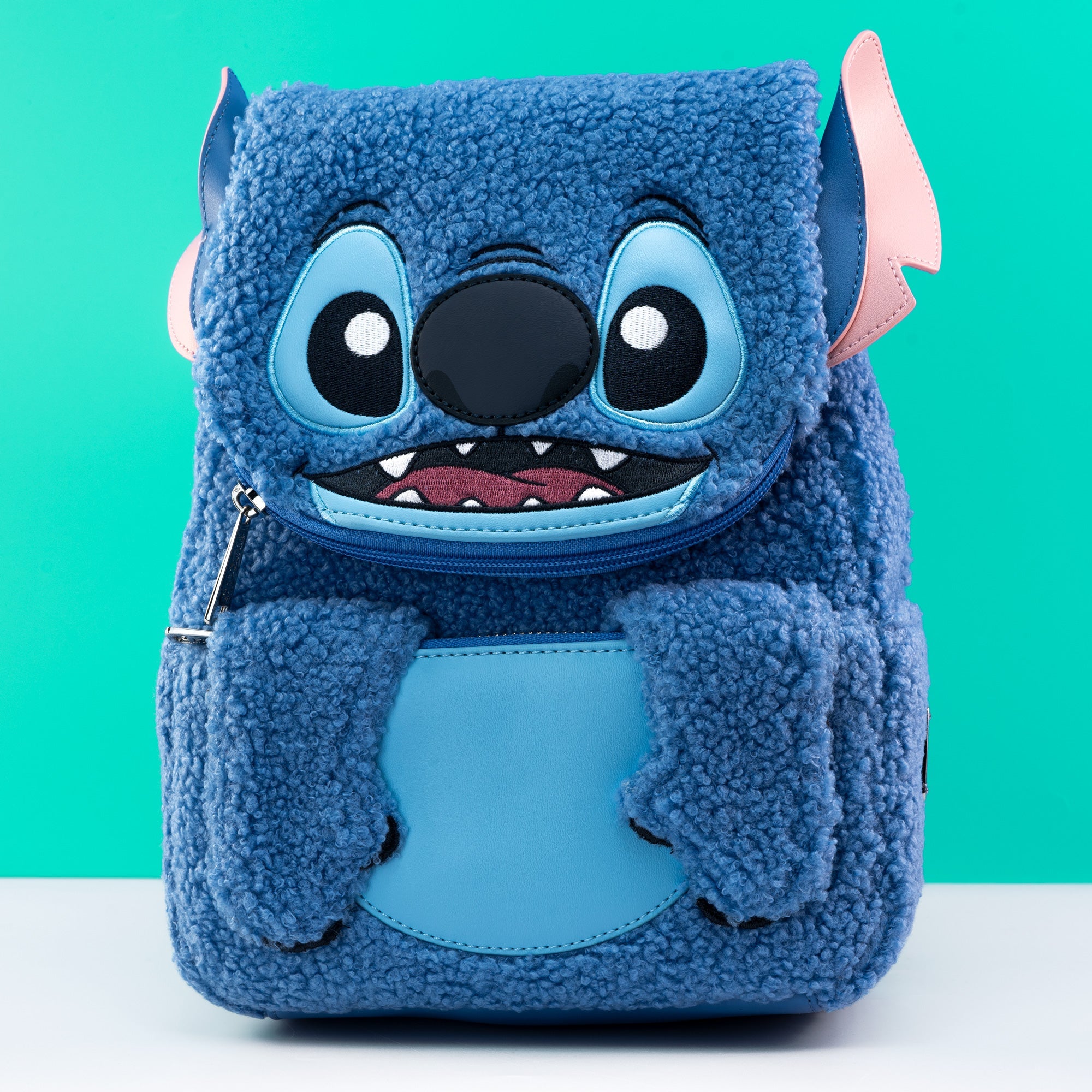 Loungefly x Disney Stitch Plush Cosplay Mini Backpack - GeekCore