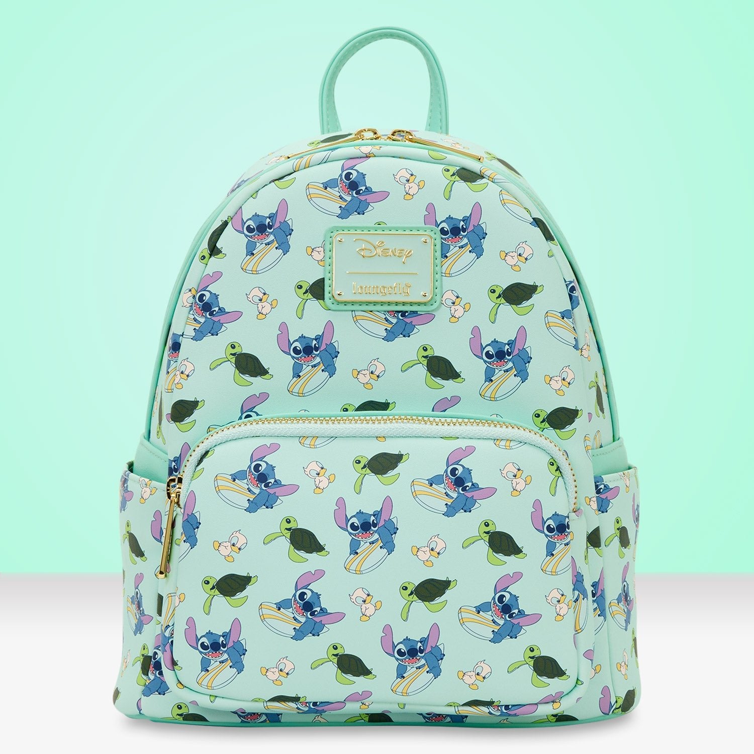 Loungefly x Disney Stitch Surf's Up Mini Backpack - GeekCore