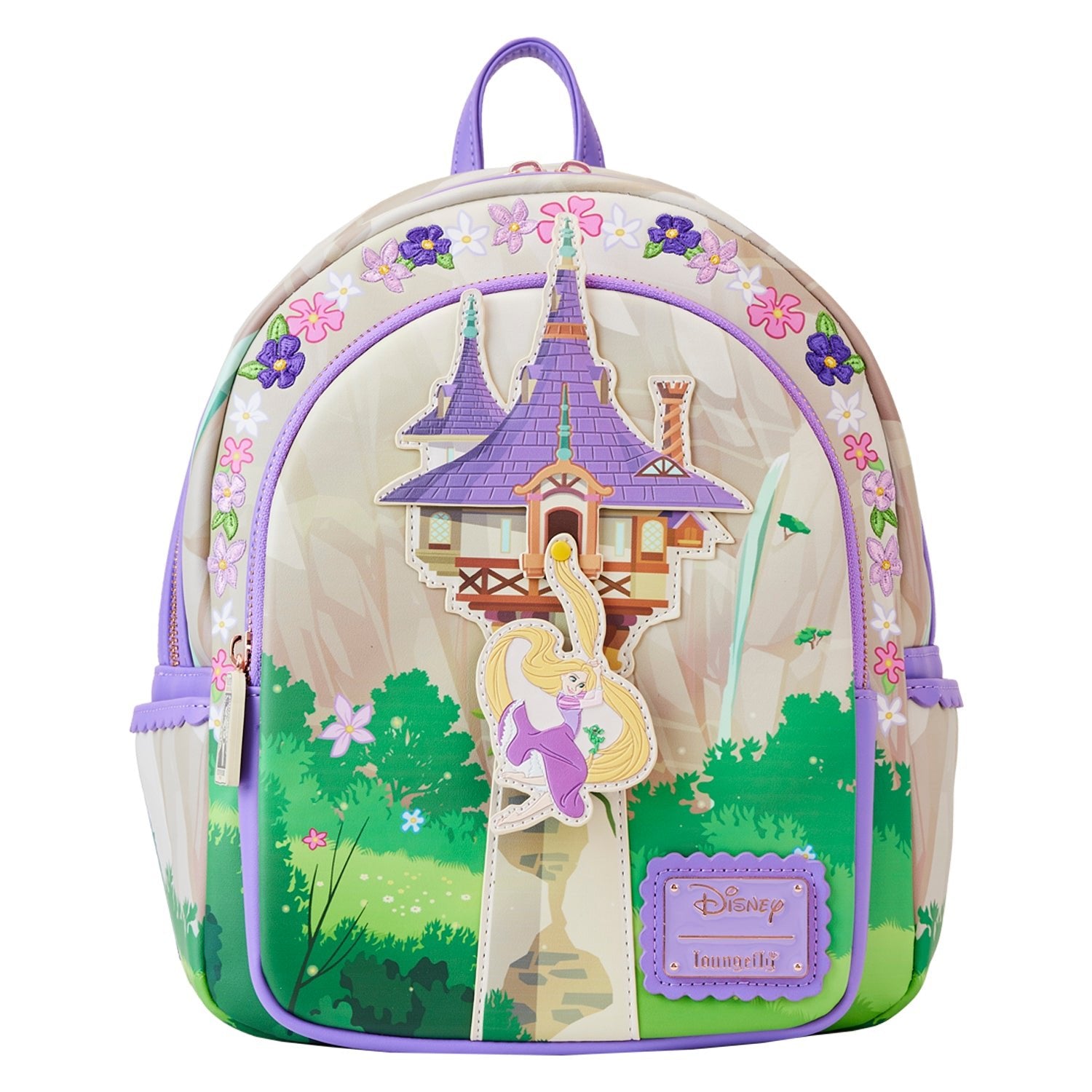Loungefly x Disney Tangled Rapunzel Swinging From Tower Mini Backpack - GeekCore