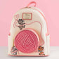 Loungefly x Disney The Aristocats Heart Yarn Plush Mini Backpack - GeekCore