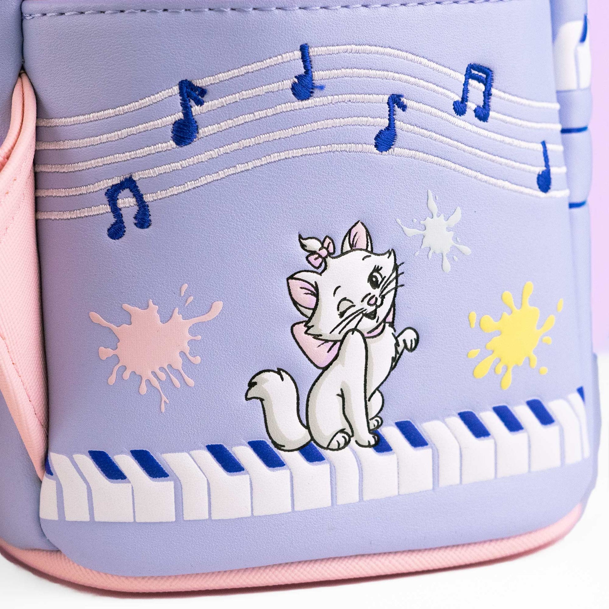 Loungefly x Disney The Aristocats Kittens Piano Paint Scene Mini Backpack - GeekCore