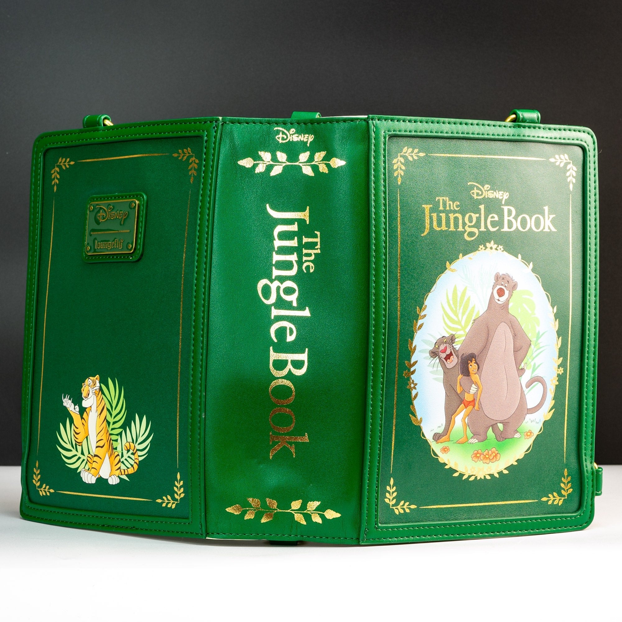 Loungefly x Disney The Jungle Book Convertible Book Crossbody Bag - GeekCore