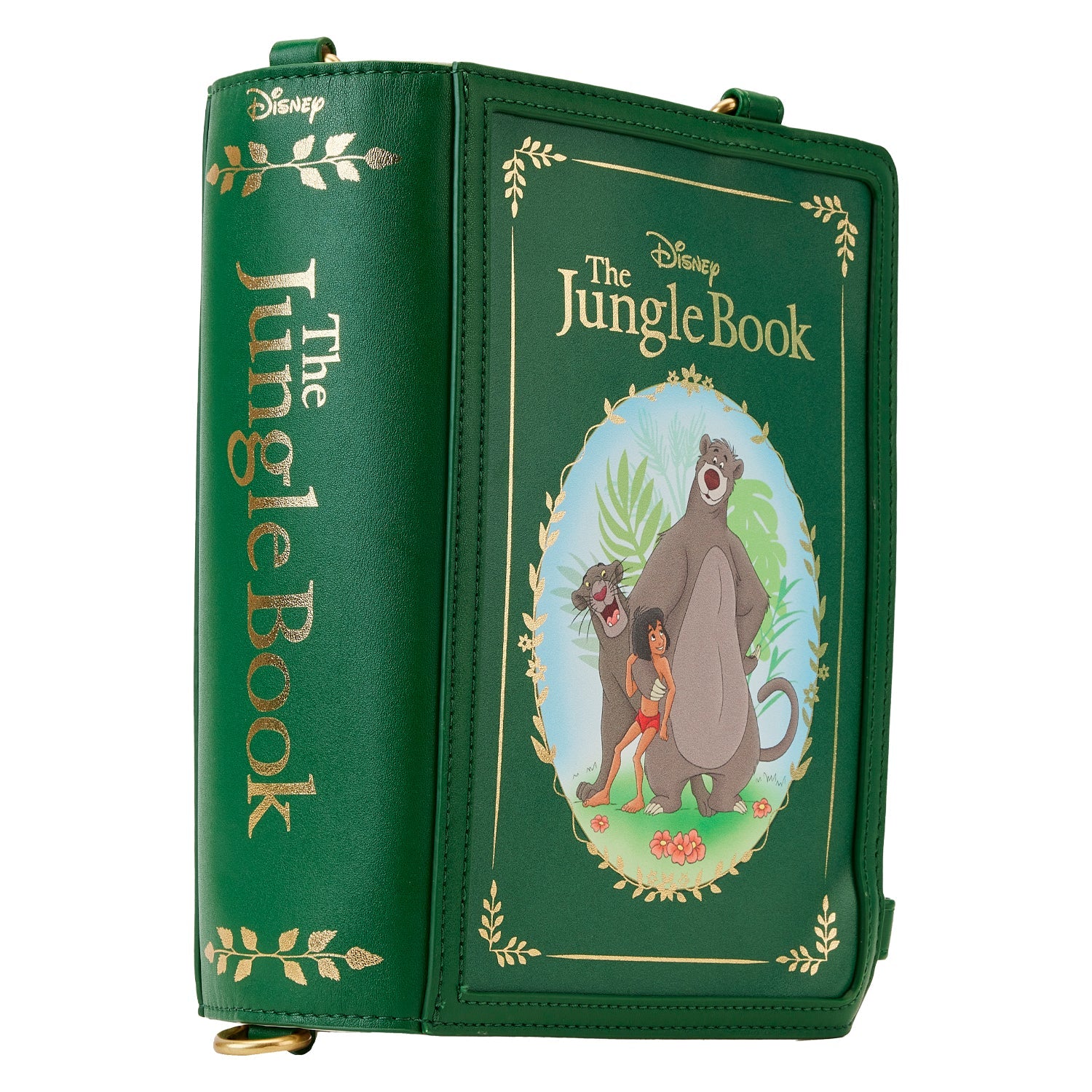 Loungefly x Disney The Jungle Book Convertible Book Crossbody Bag - GeekCore