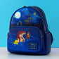 Loungefly x Disney The Little Mermaid Ariel Fireworks Light - up Mini Backpack - GeekCore