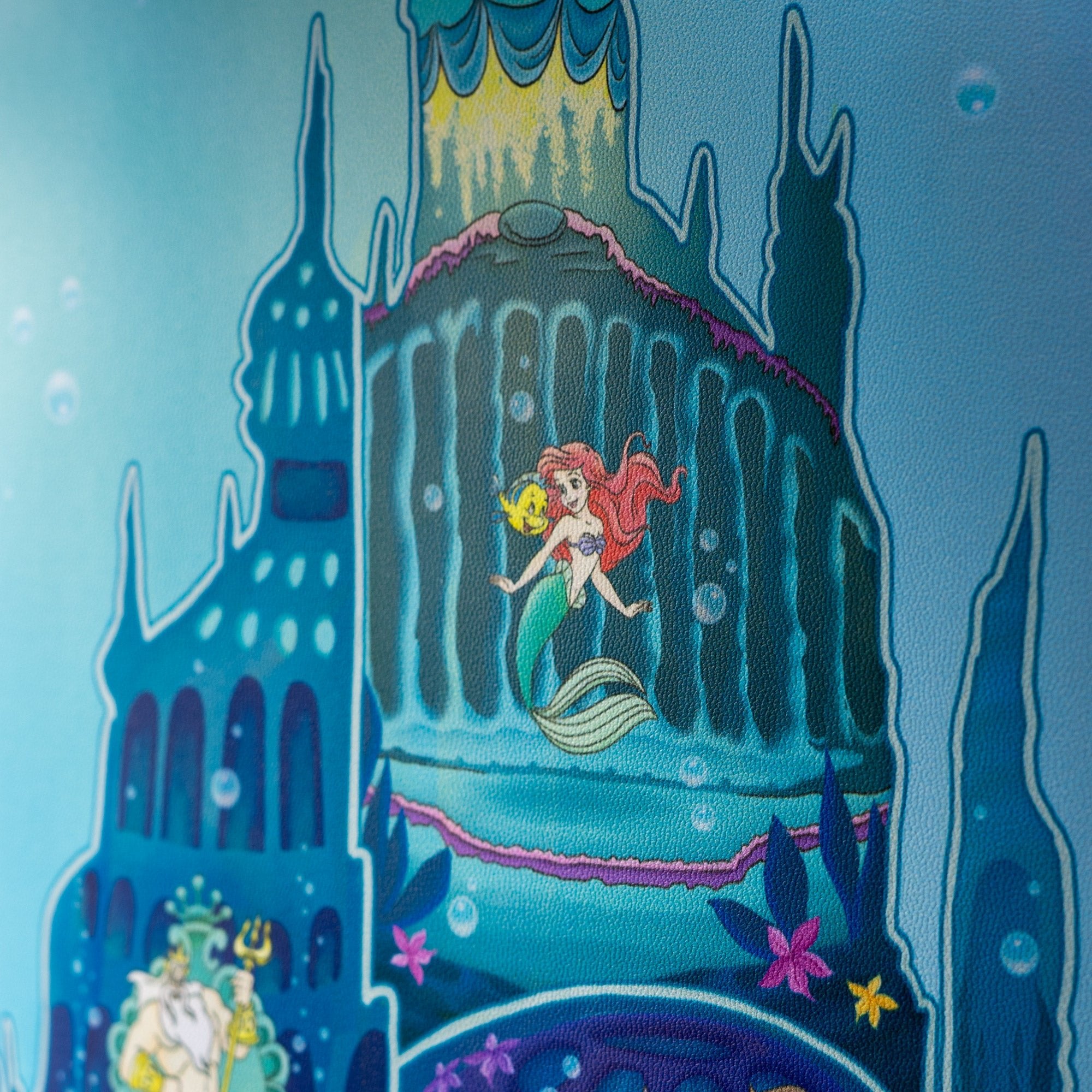 Loungefly x Disney The Little Mermaid Castle Window Mini Backpack - GeekCore