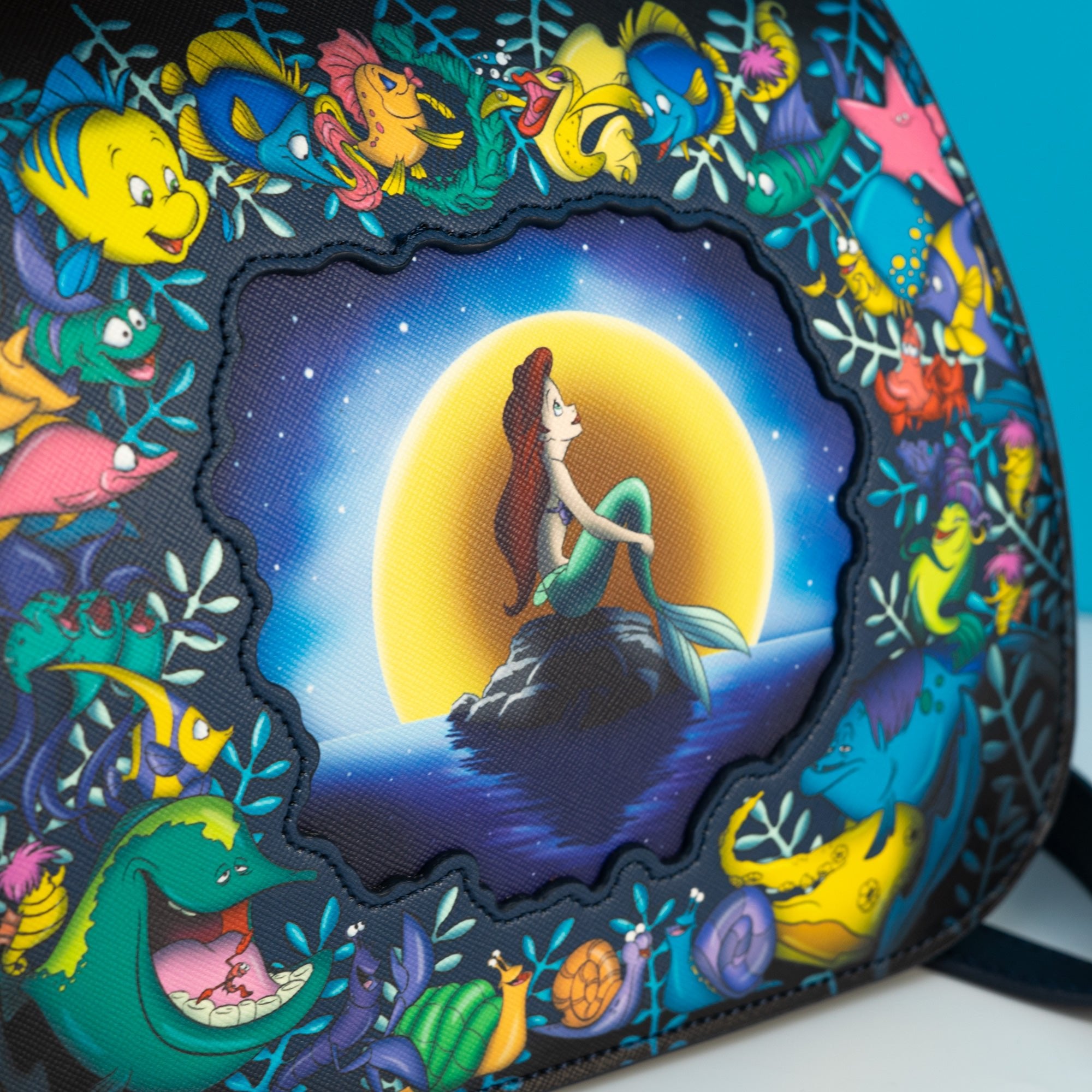 Loungefly x Disney The Little Mermaid Convertible Mini Backpack - GeekCore