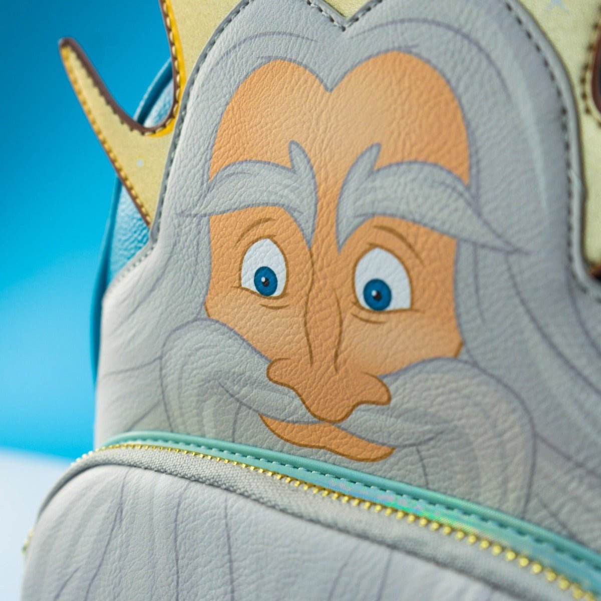 Loungefly x Disney The Little Mermaid King Triton Cosplay Mini Backpack - GeekCore