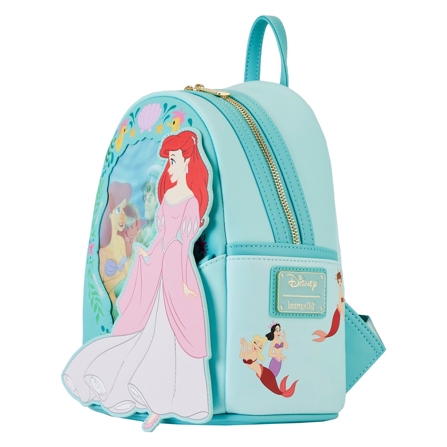 Loungefly x Disney The Little Mermaid Lenticular Mini Backpack - GeekCore