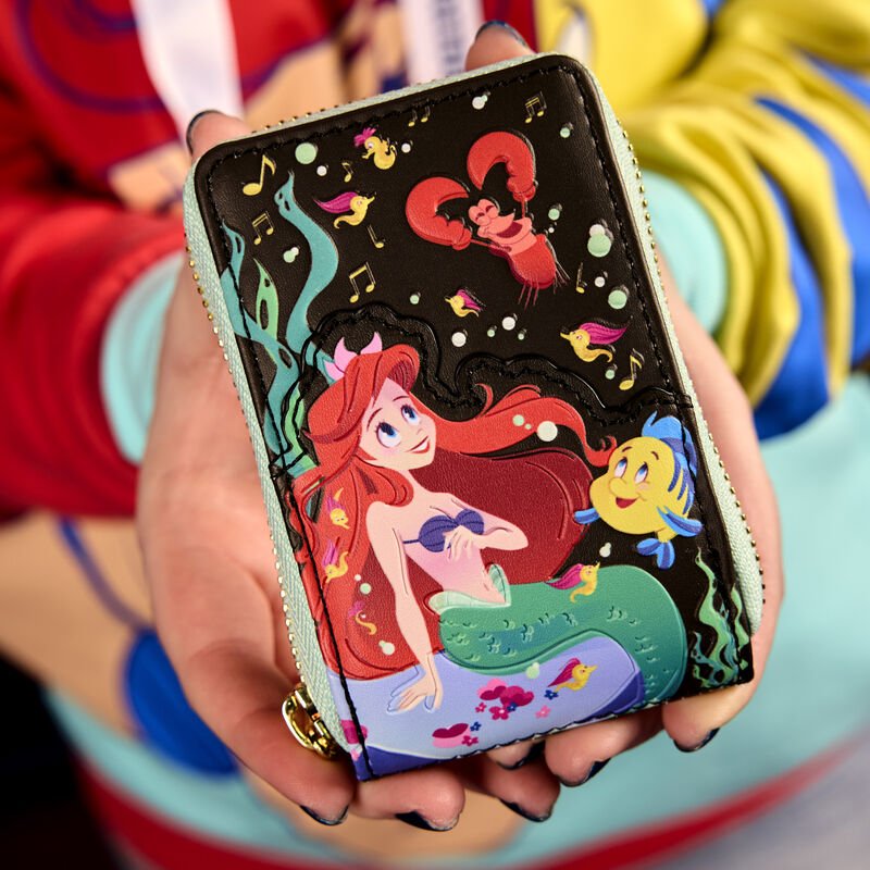 Loungefly x Disney The Little Mermaid Life is The Bubbles Accordion Wallet - GeekCore