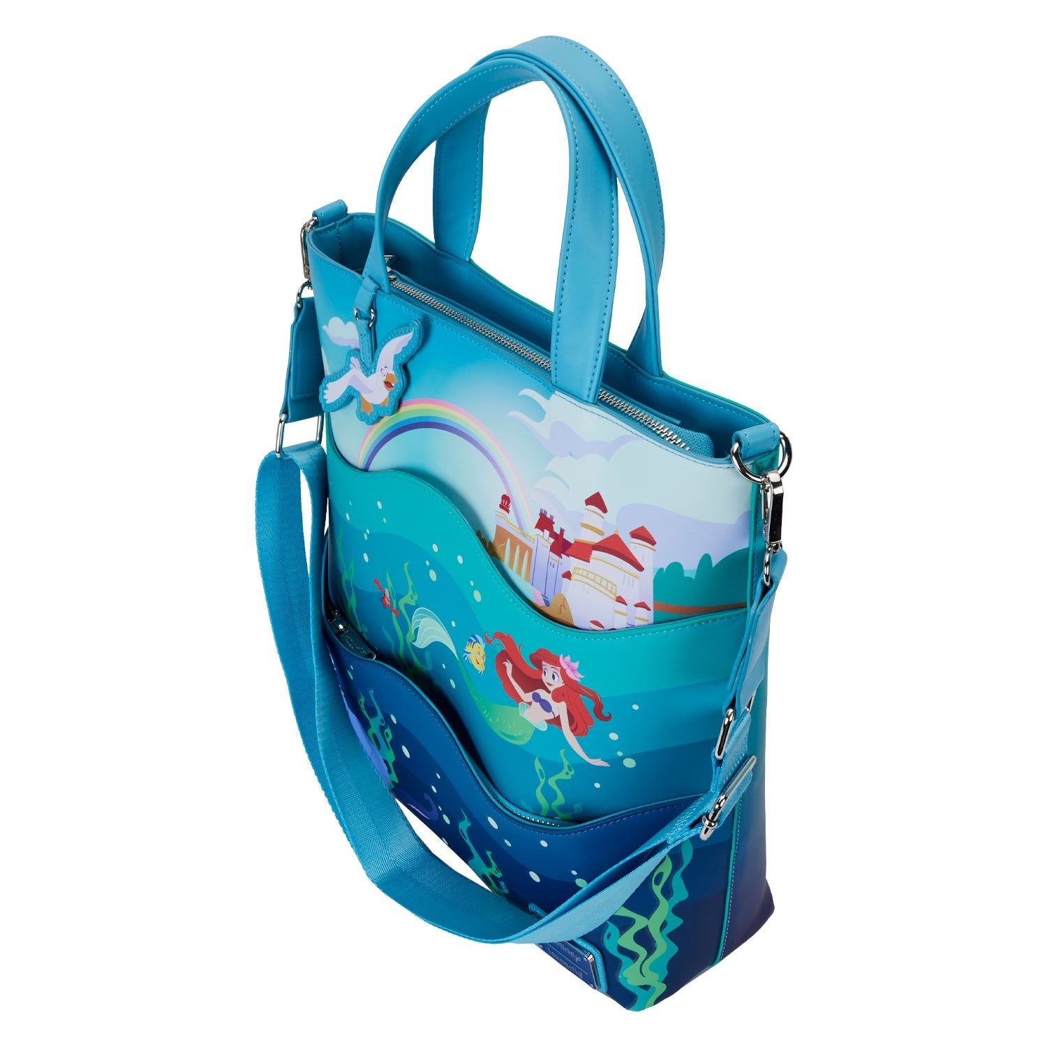 Loungefly x Disney The Little Mermaid Life is The Bubbles Tote Bag - GeekCore