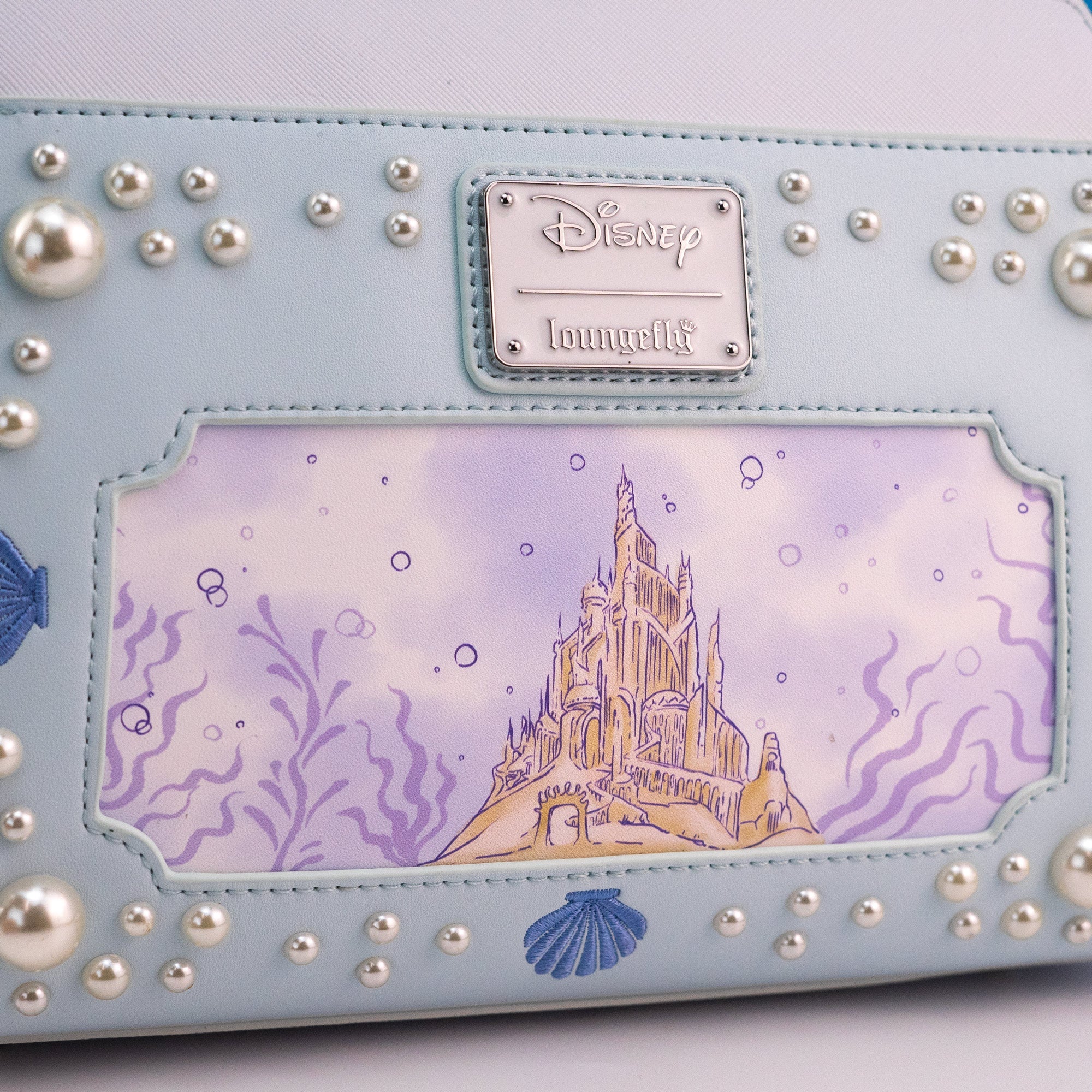 Loungefly x Disney The Little Mermaid Pearl Crossbody Handbag - GeekCore