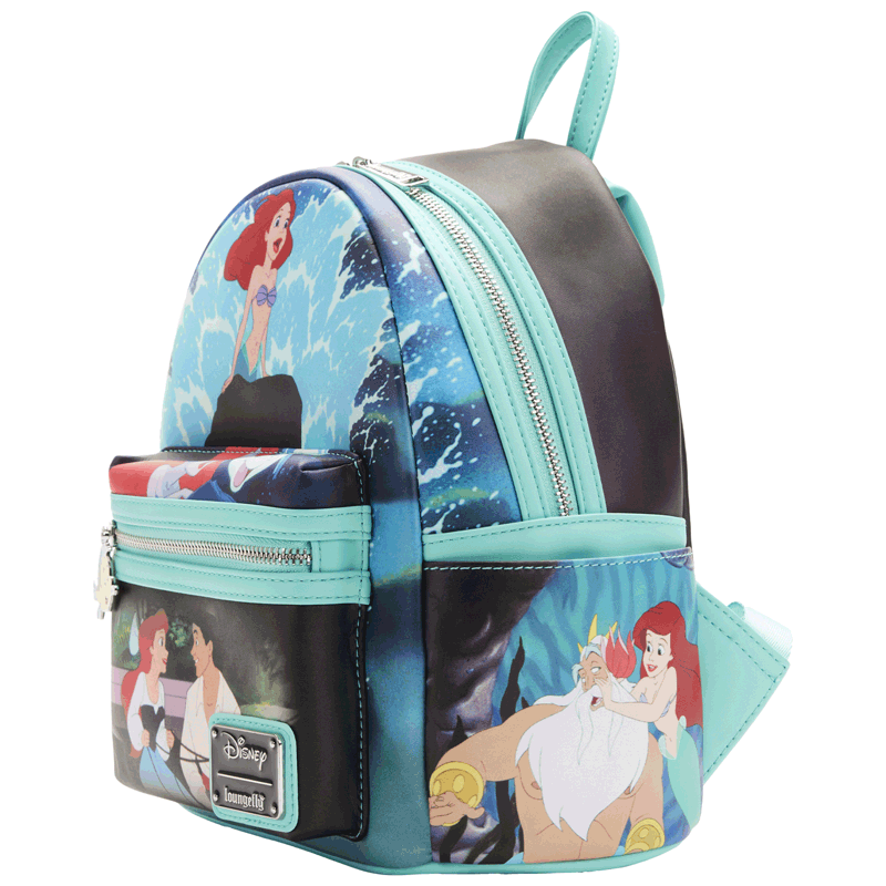 Loungefly x Disney The Little Mermaid Scenes Mini Backpack - GeekCore