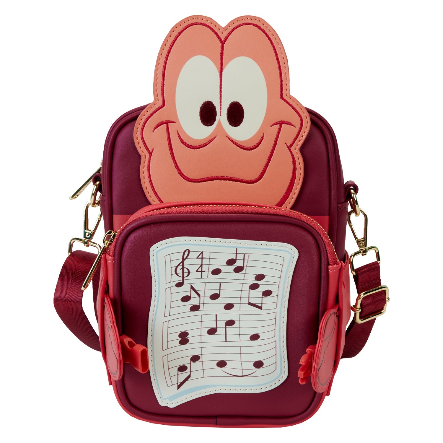 Loungefly x Disney The Little Mermaid Sebastian Crossbuddies Bag - GeekCore