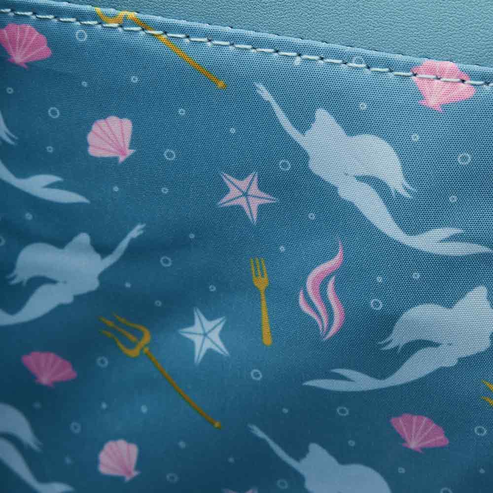 Loungefly x Disney The Little Mermaid Triton's Gift Crossbody Bag - GeekCore