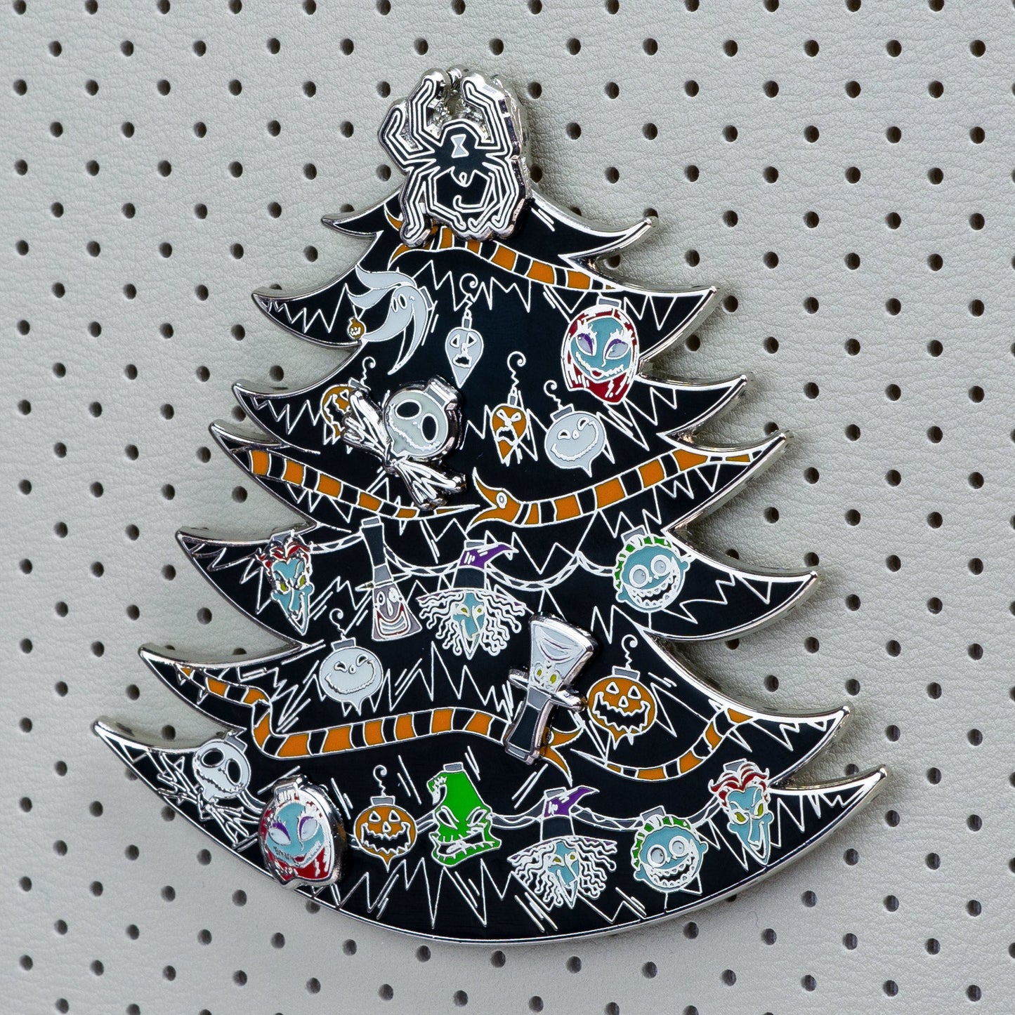 Loungefly x Disney The Nightmare Before Christmas Glow in the Dark Christmas Tree Pin - GeekCore