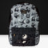 Loungefly x Disney The Nightmare Before Christmas Monochrome Nylon Full - Size Backpack - GeekCore