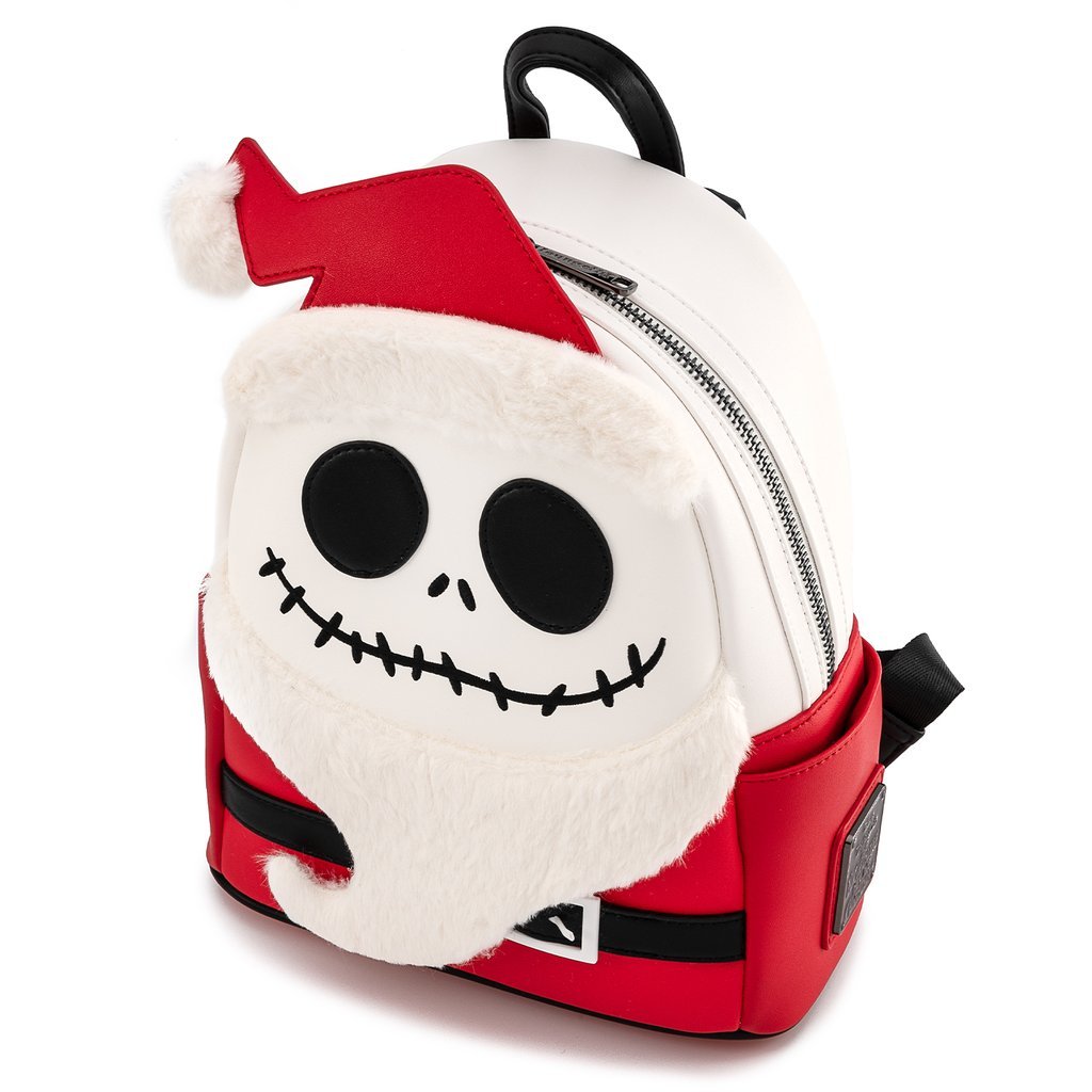 Loungefly X Disney The Nightmare Before Christmas Santa Jack Cosplay Mini Backpack - GeekCore