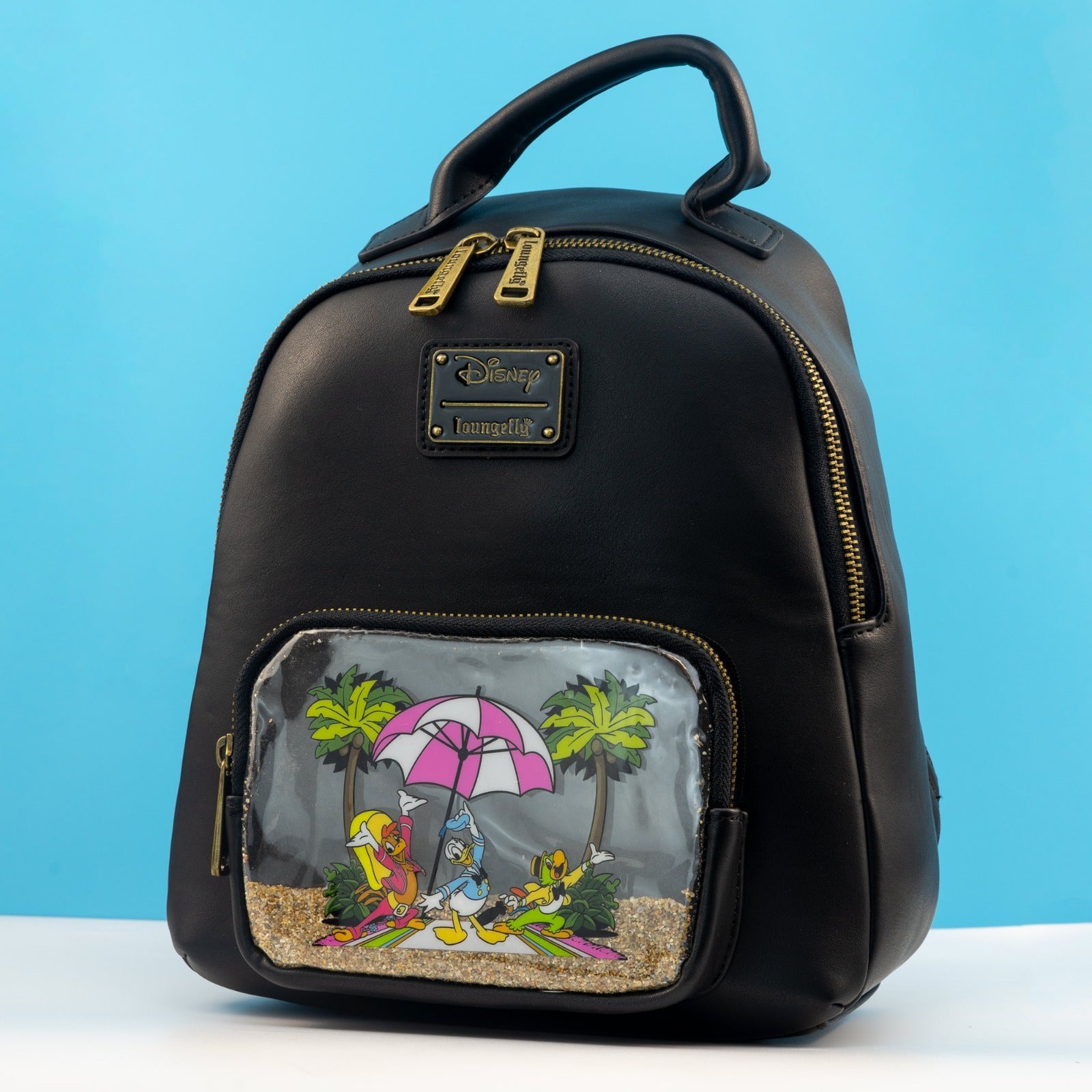 Loungefly x Disney The Three Caballeros Beach Feature Pocket Mini Backpack - GeekCore