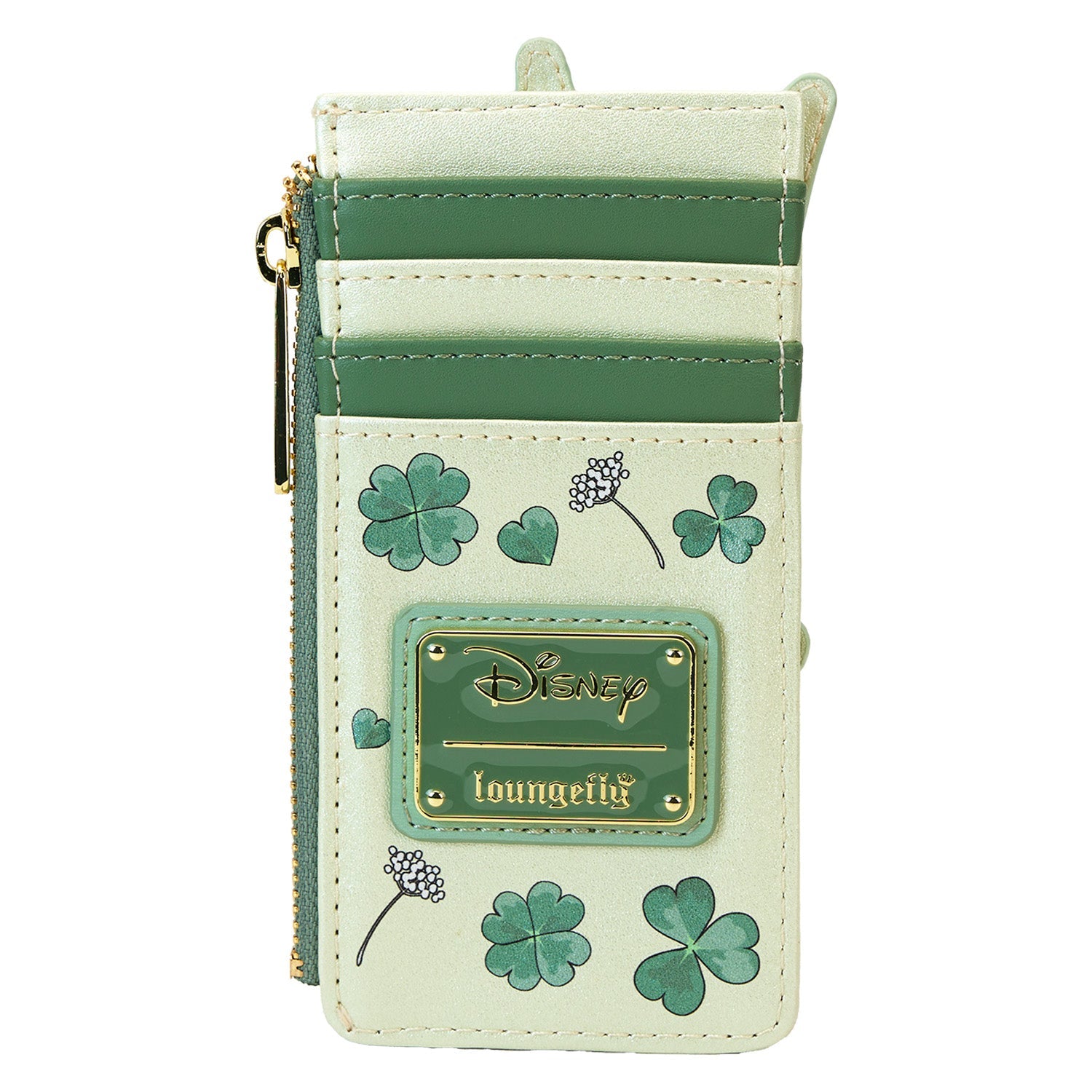 Loungefly x Disney Tinker Bell Four - Leaf Clover Card Holder - GeekCore