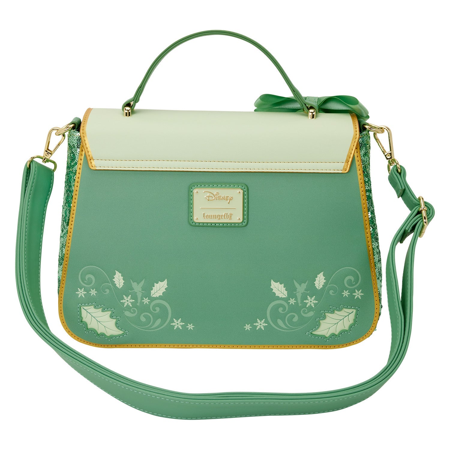 Loungefly x Disney Tinker Bell Holiday Crossbody Bag - GeekCore