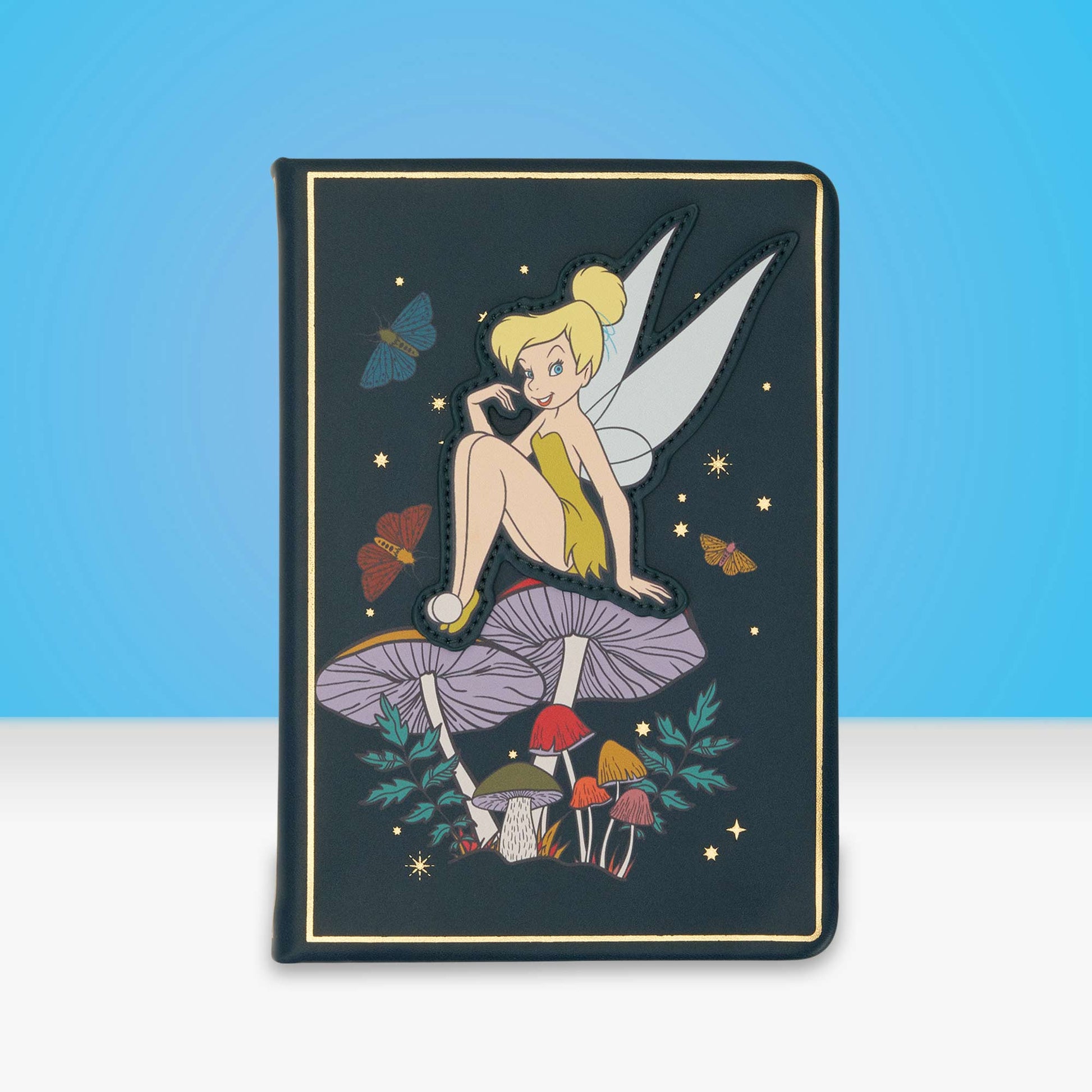 Loungefly x Disney Tinker Bell Holiday Refillable Stationery Journal - GeekCore