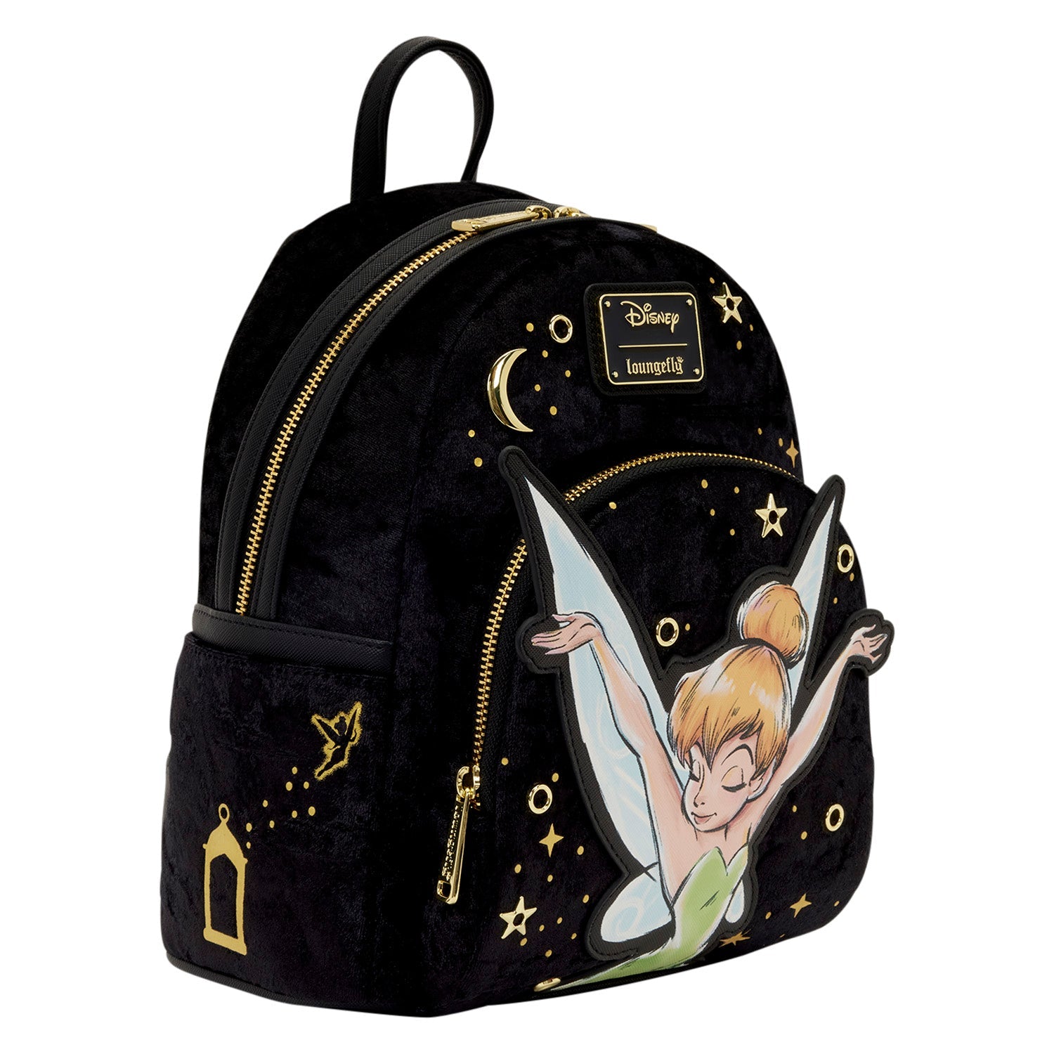 Loungefly x Disney Tinker Bell Pixie Dust Velvet Mini Backpack - GeekCore