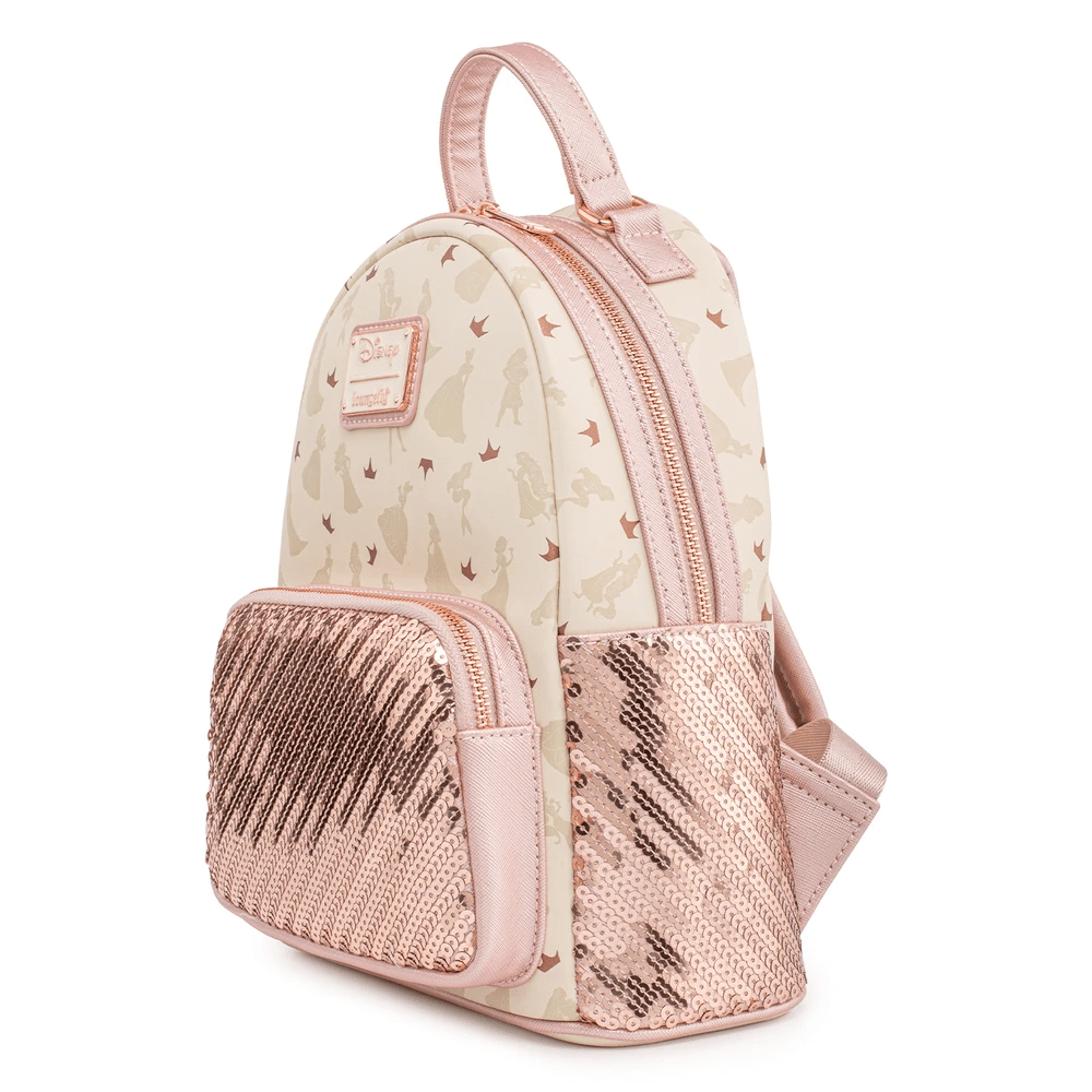 Loungefly x Disney Ultimate Princess Sequin Backpack - GeekCore