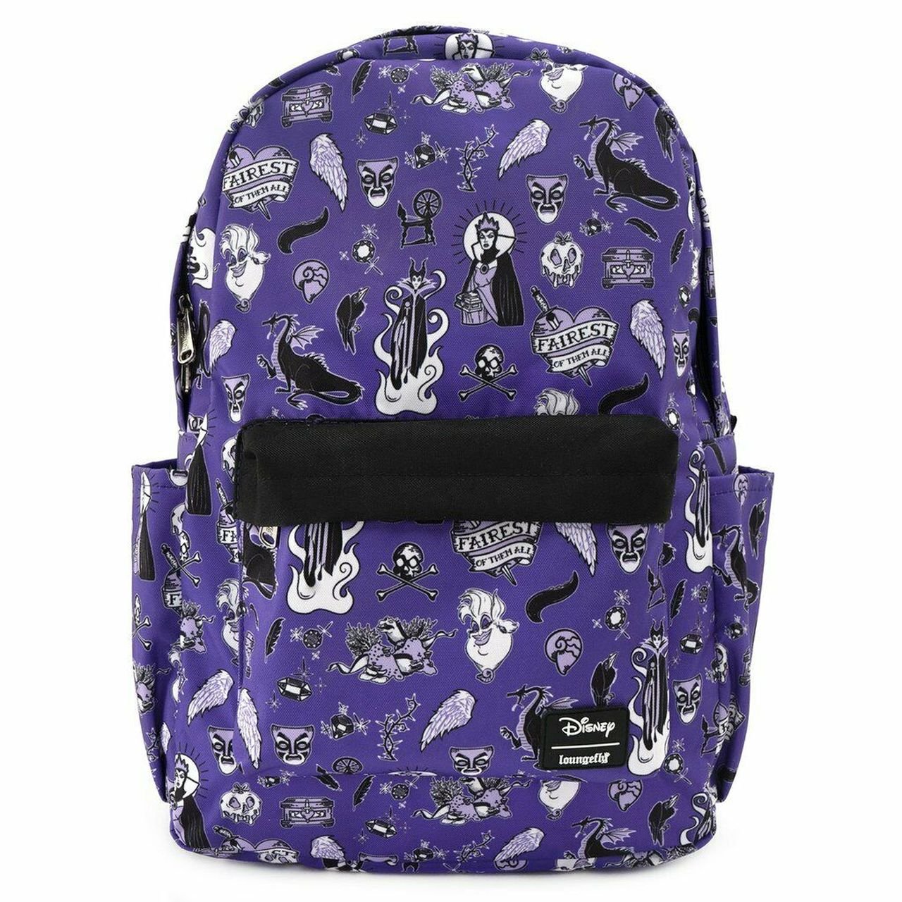 Loungefly X Disney Villain Icons Nylon Backpack - GeekCore