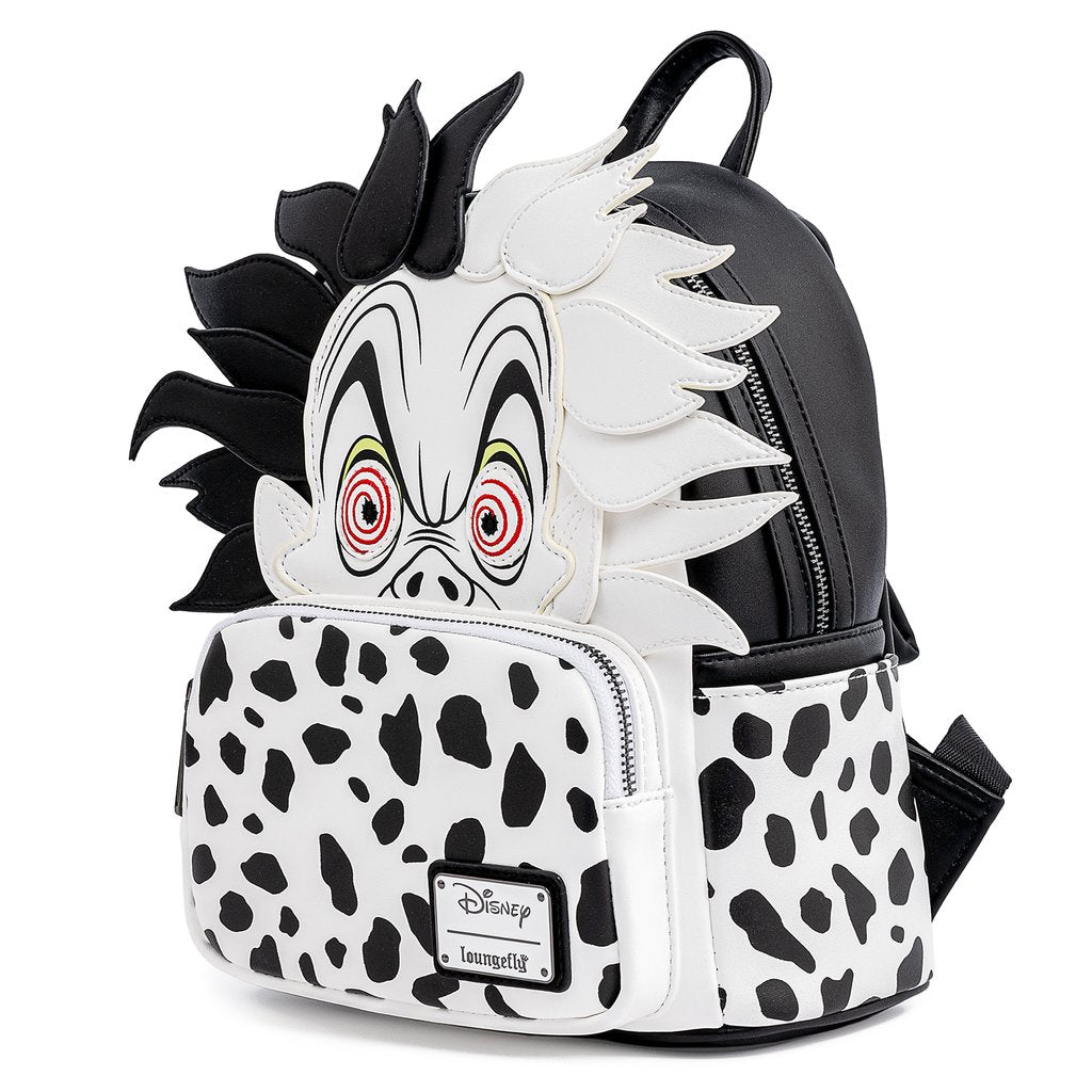 Loungefly x Disney Villains Cruella De Vil Mini Backpack - GeekCore