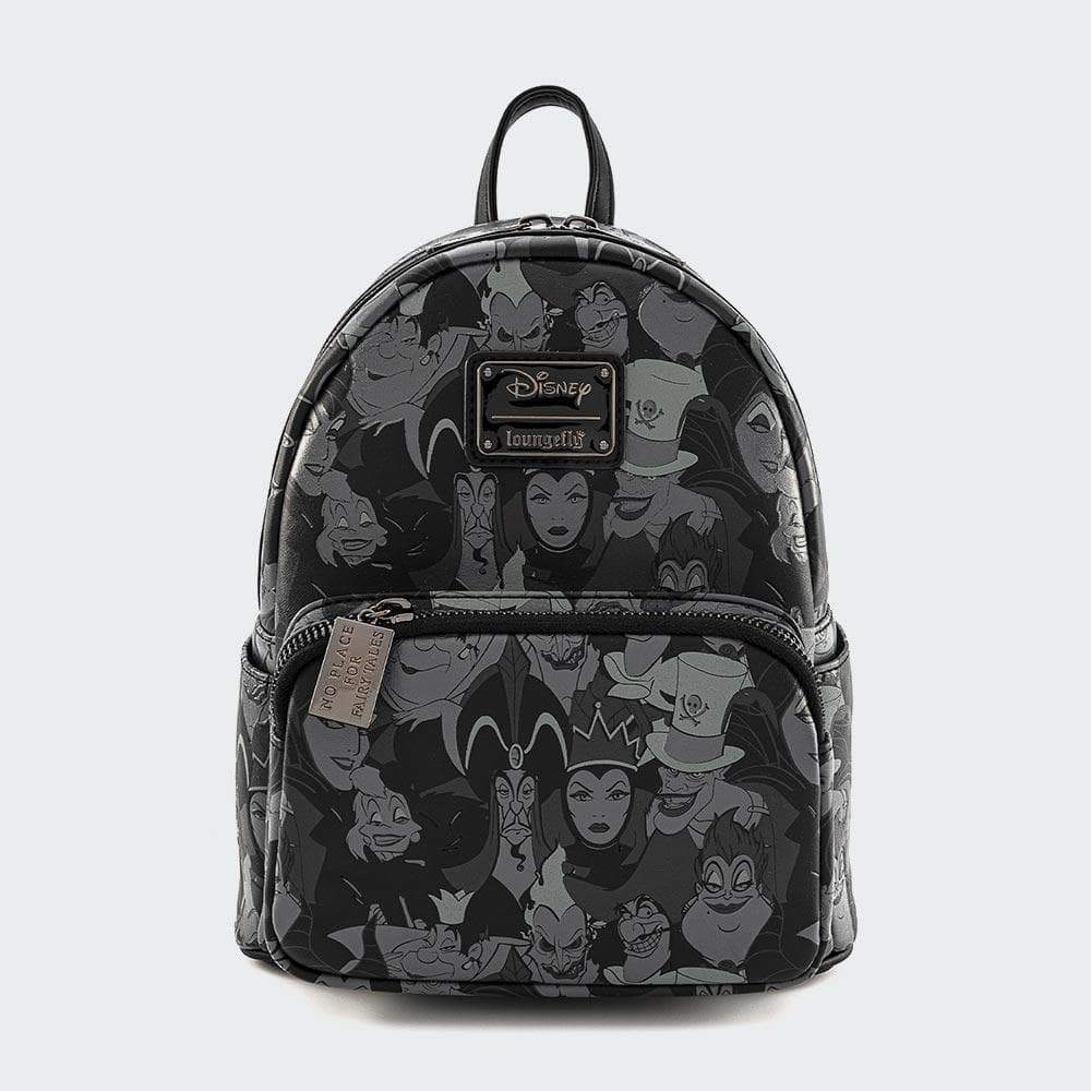 Loungefly x Disney Villains Debossed Loungefly Mini Backpack - GeekCore