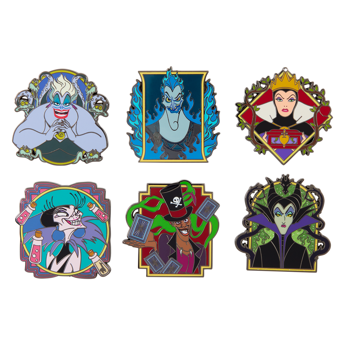 Loungefly x Disney Villains Framed Blind Box Mystery Pin - GeekCore